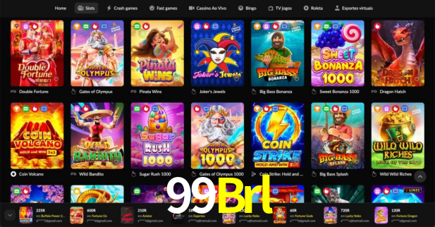 Cassino na plataforma 99Brl